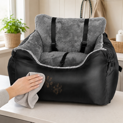Pawly Plush Dog Car Seat — curated product gallery view 1