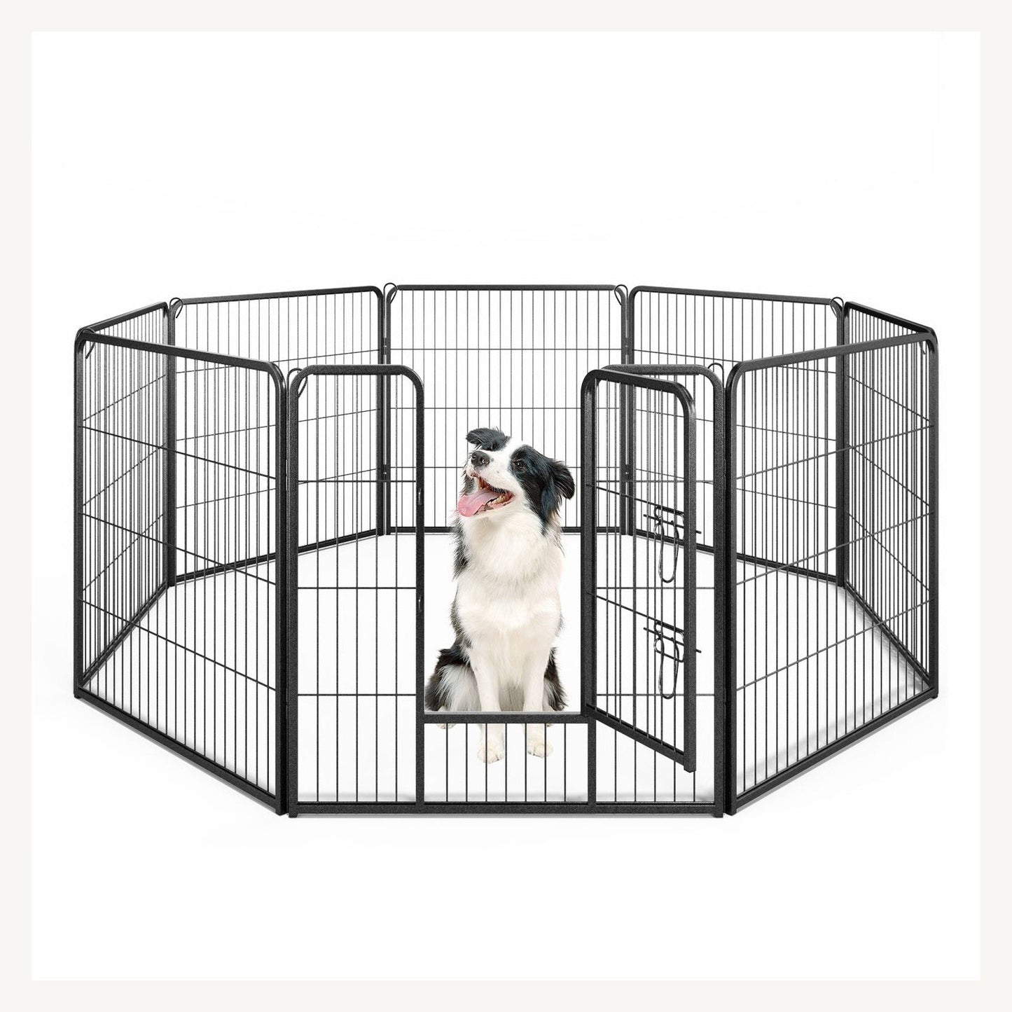 Pawly 8-Panel Dog Playpen – product view 1