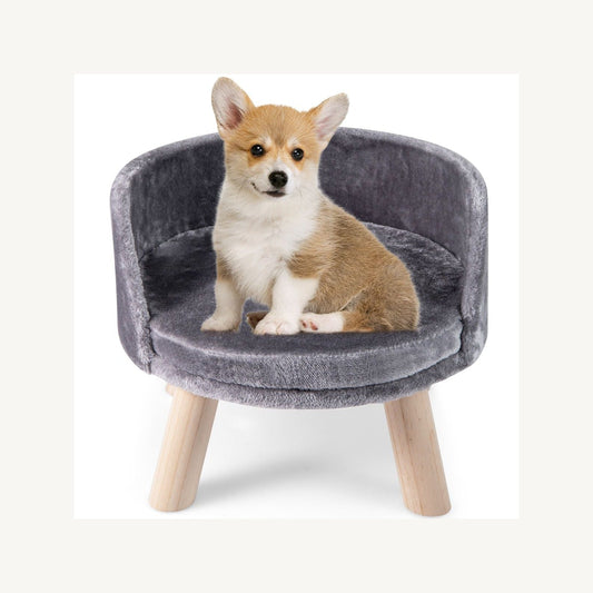 Pawly Wooden Dog Sofa Bed clean product view