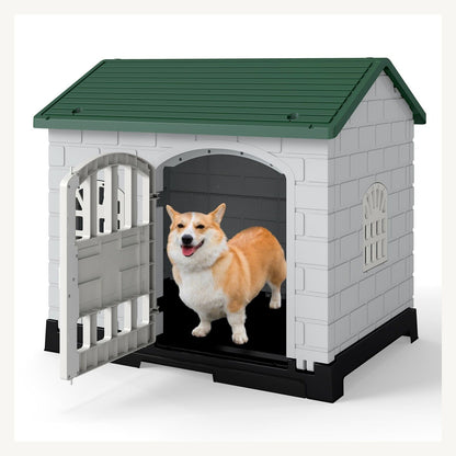 Pawly Weatherproof Pet Shelter with Removable Tray practical design detail