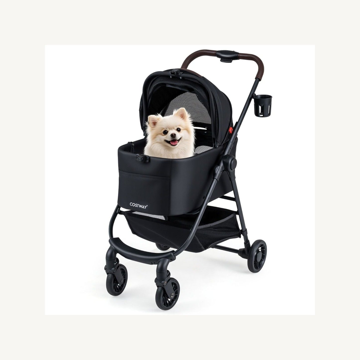 Pawly 3-in-1 Dog Stroller and Car Seat – product view 1