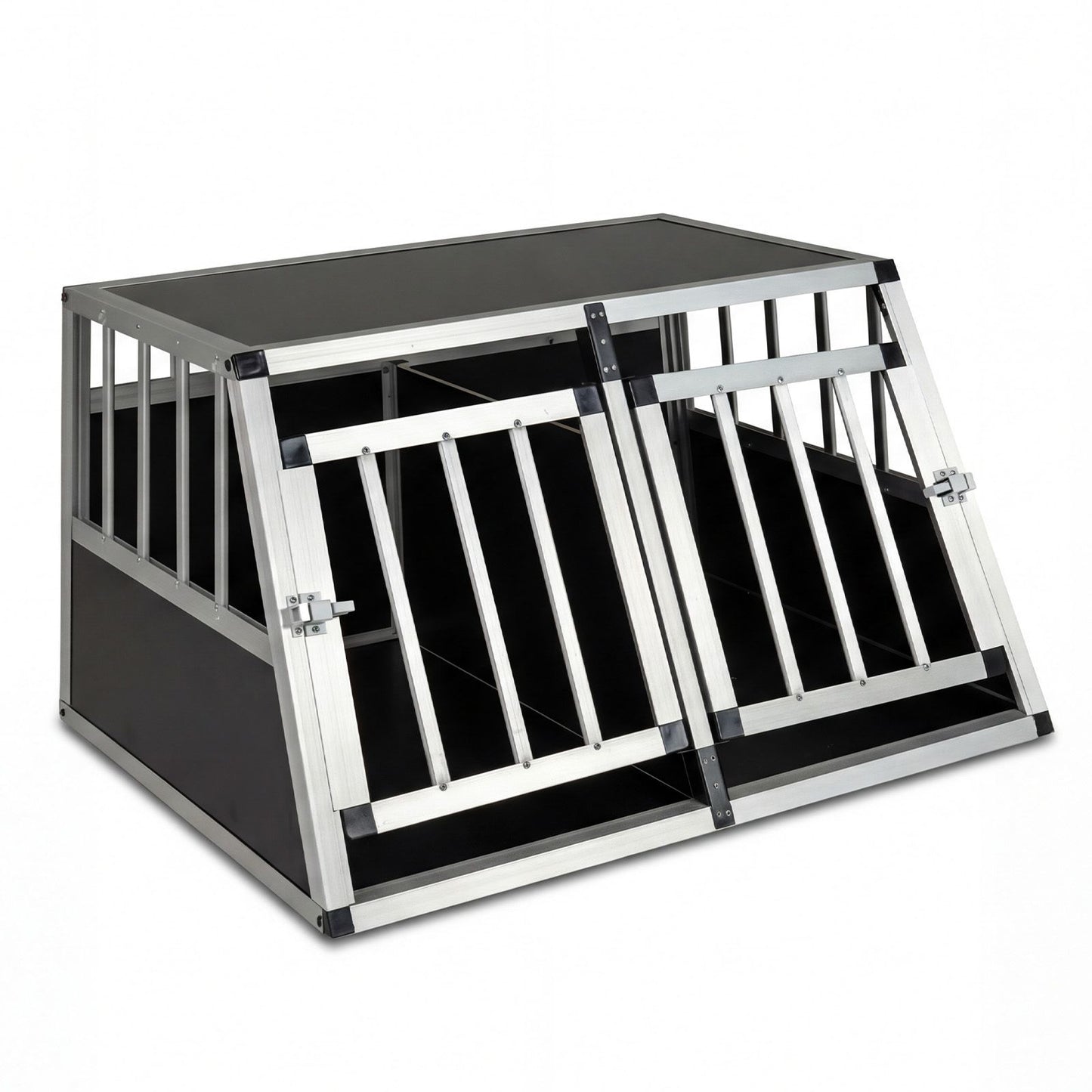 Pawly Aluminium Dog Transport Crate — curated product gallery view 2