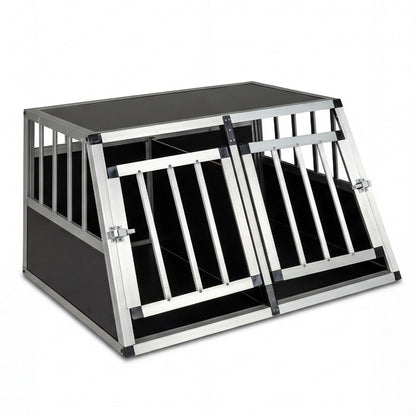 Pawly Aluminium Dog Transport Crate — curated product gallery view 2