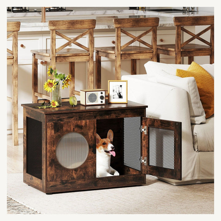 Crate and side table in one