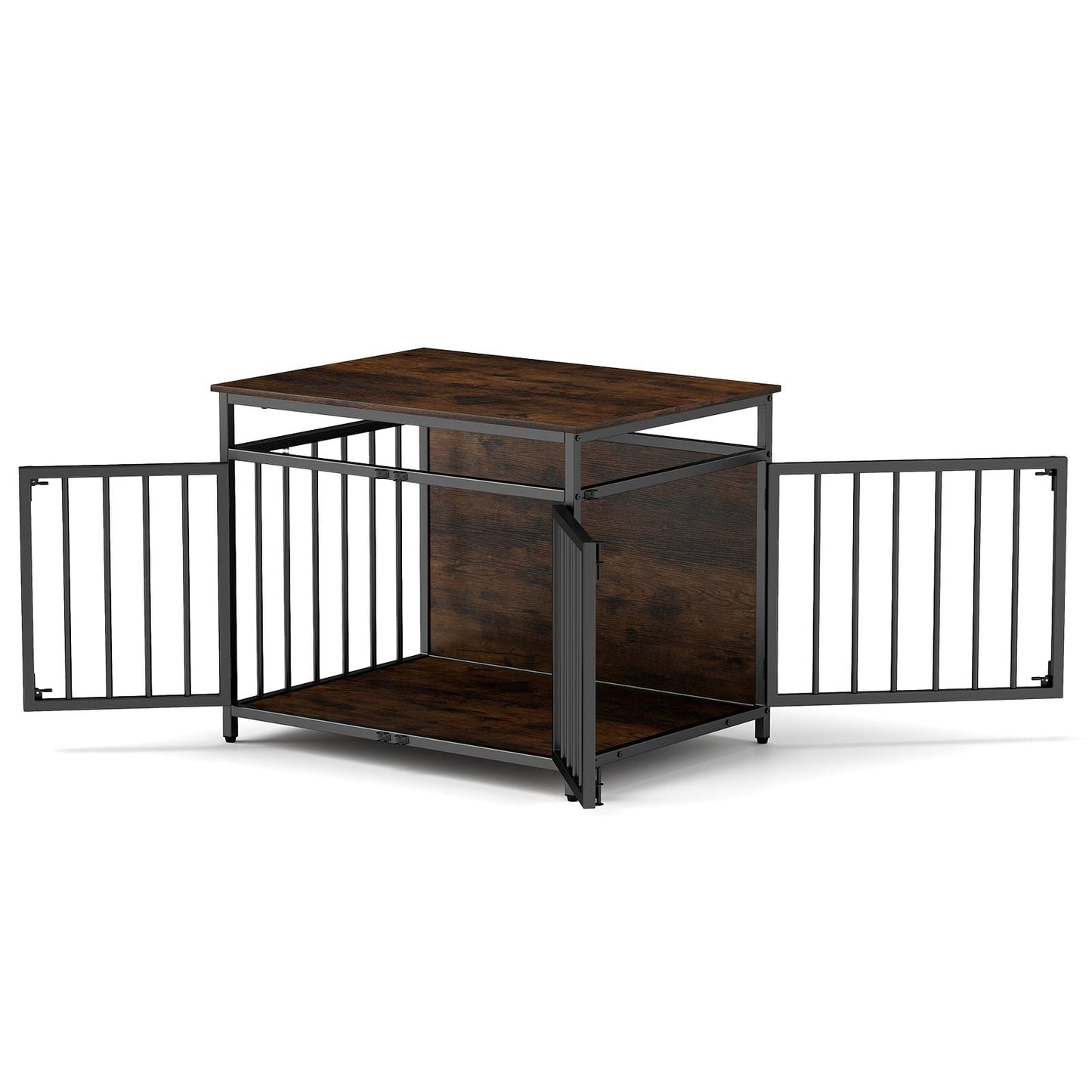 Pawly Three-Door Dog Crate — curated product gallery view 1