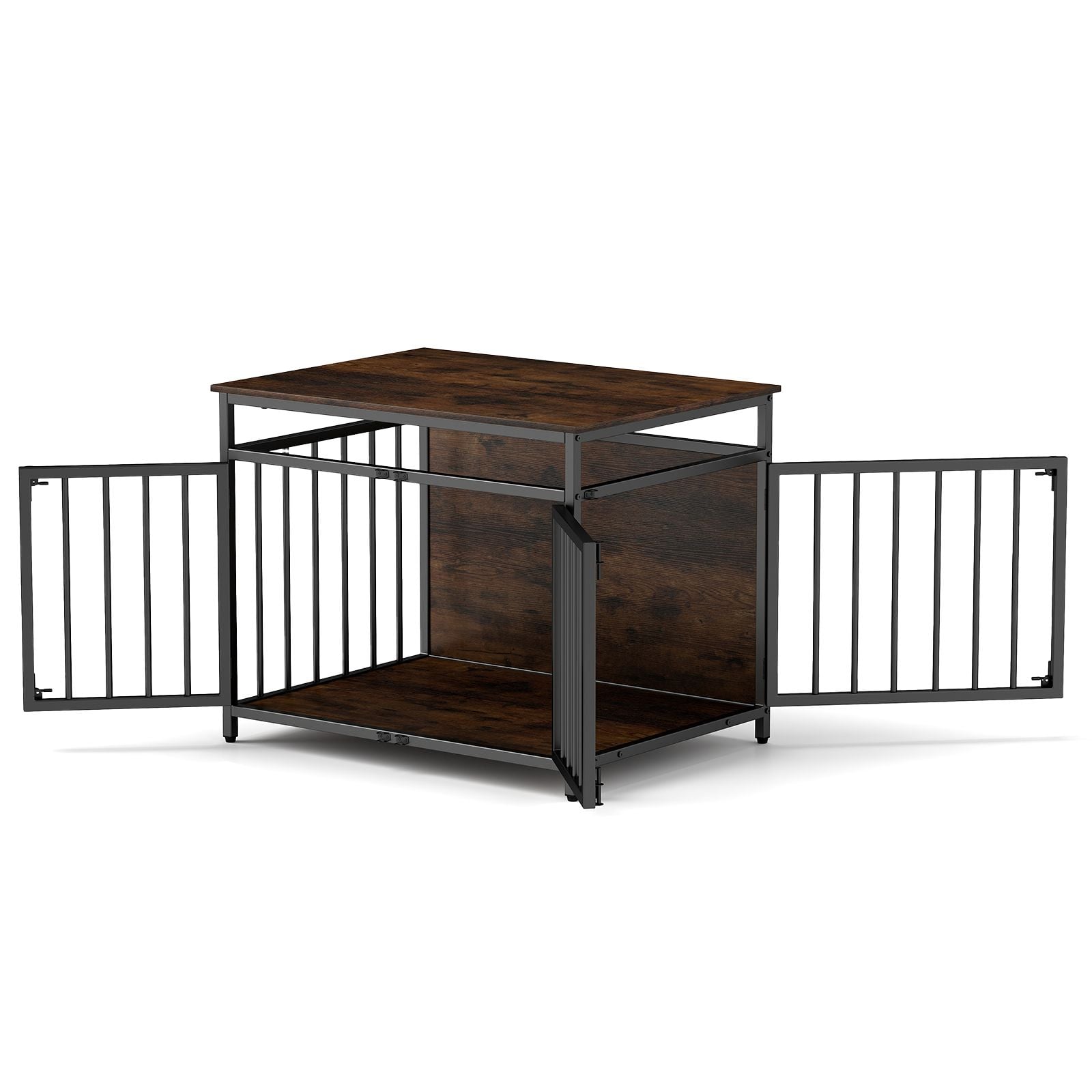 Pawly Three-Door Dog Crate — curated product gallery view 1