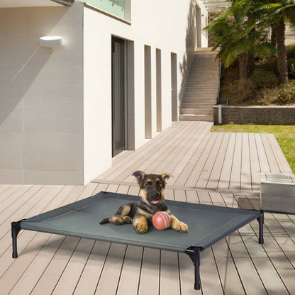 Pawly Elevated Dog Bed with Canopy — curated product gallery view 3