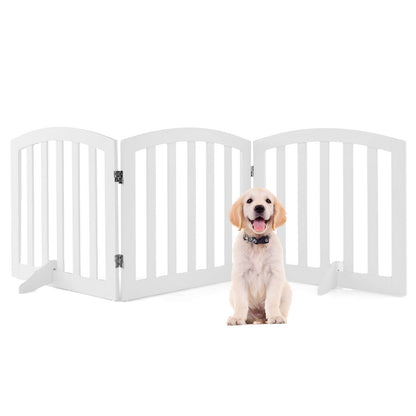 Pawly Freestanding Dog Safety Fence — curated product gallery view 1
