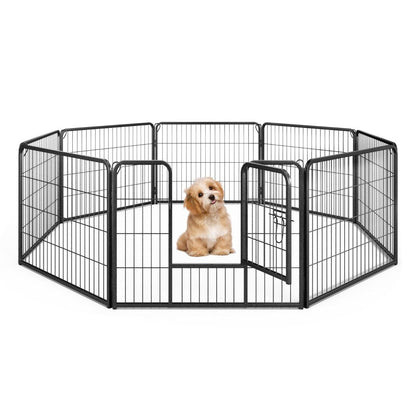 Pawly 8-Panel Dog Playpen — curated product gallery view 1