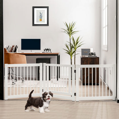 Pawly Foldable Dog Gate with Door — curated product gallery view 2