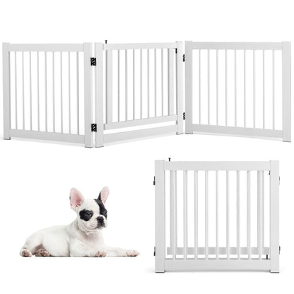 Pawly Foldable Dog Gate with Door — curated product gallery view 3