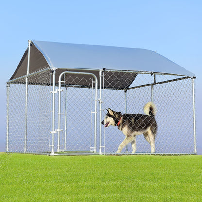 Pawly Covered Outdoor Dog Playpen — curated product gallery view 2