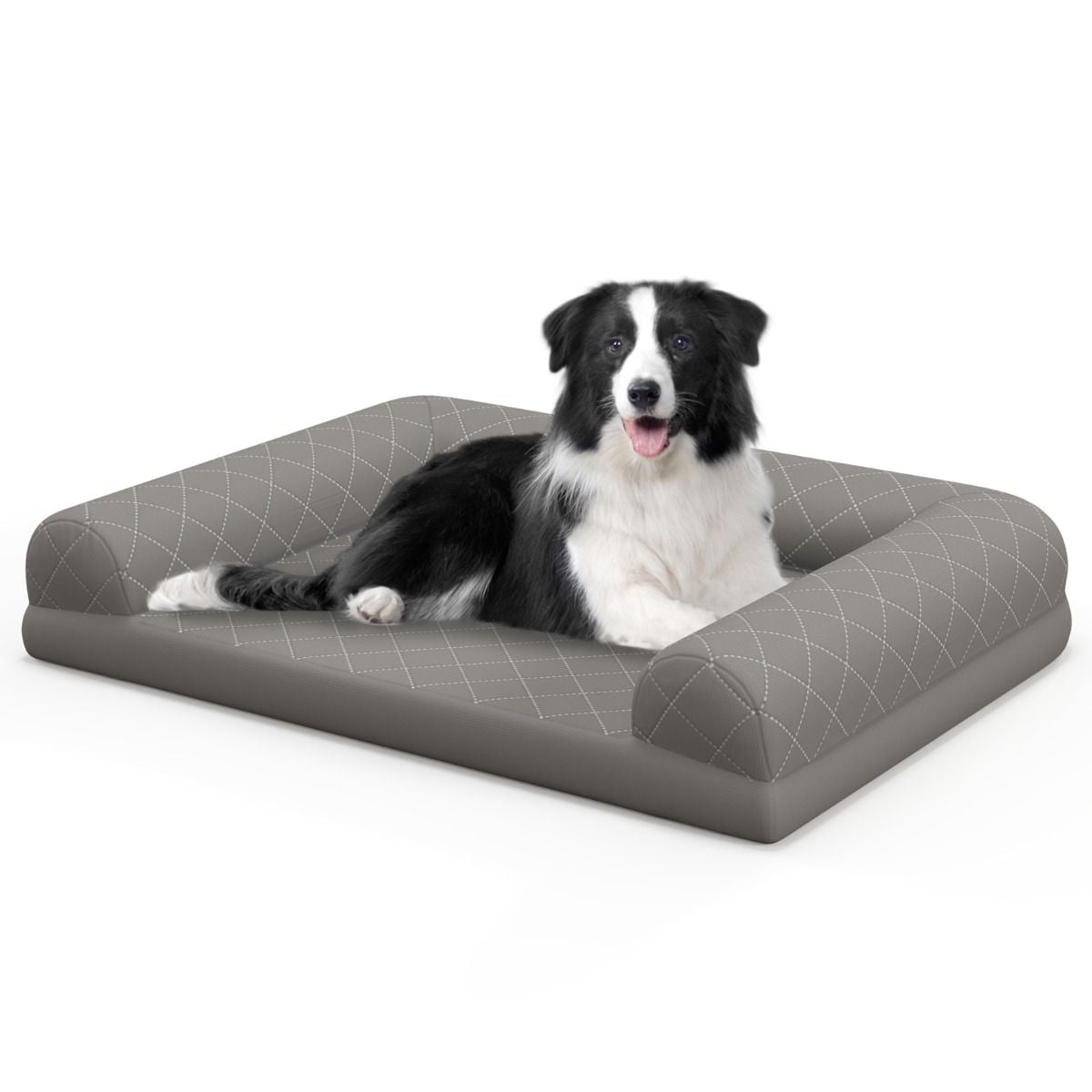 Pawly Bolstered Orthopaedic Dog Bed — curated product gallery view 1