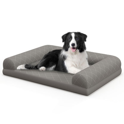 Pawly Bolstered Orthopaedic Dog Bed — curated product gallery view 1