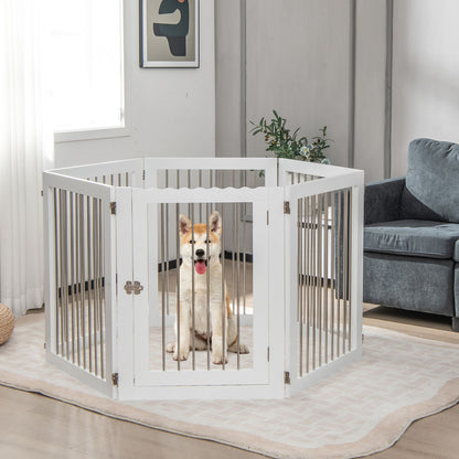Pawly Extra-Wide Foldable Dog Gate — curated product gallery view 1