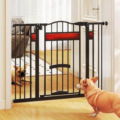 Pawly Extra-Wide Walk-Through Dog Gate — curated product gallery view 2