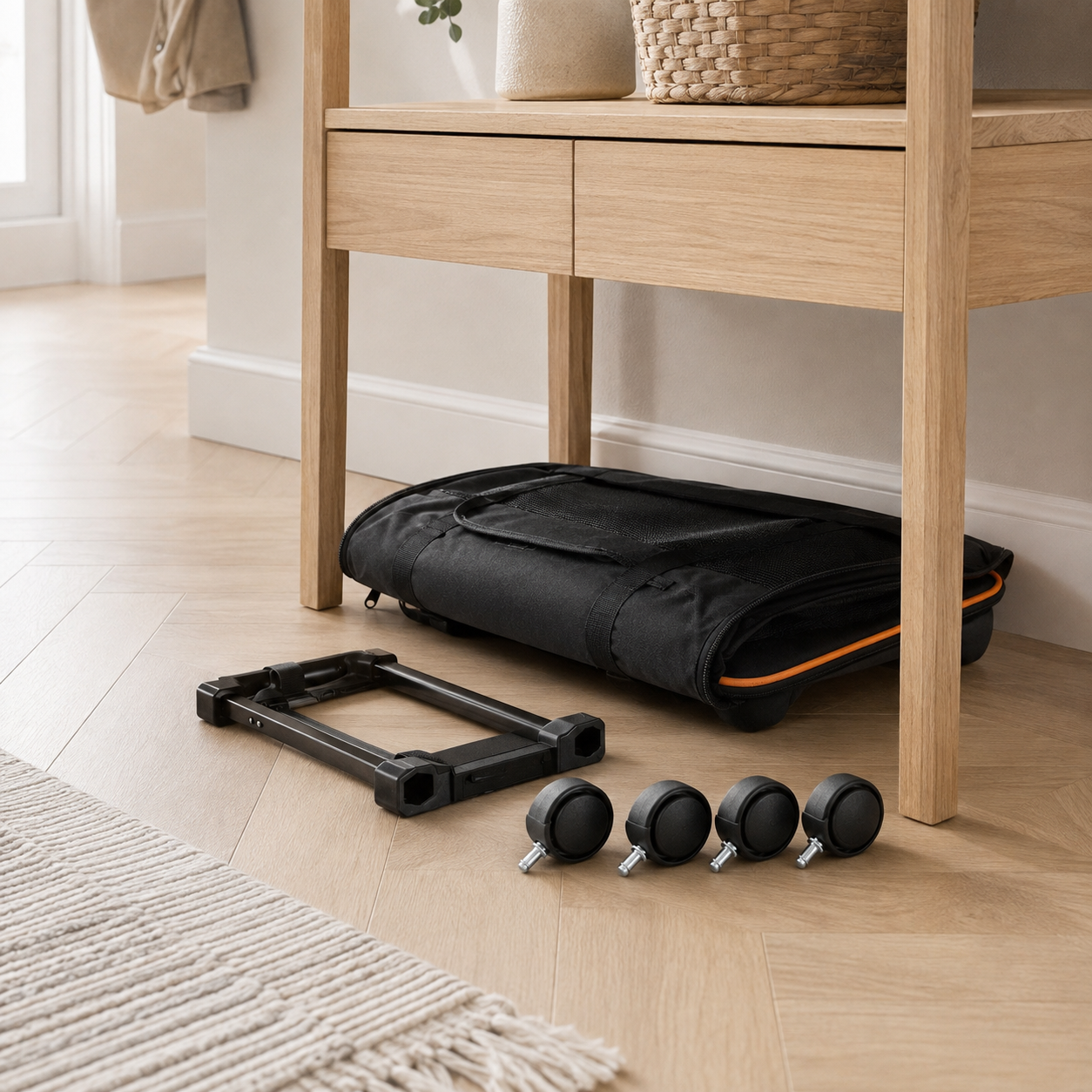 Pawly Rolling Pet Carrier — curated product gallery view 1