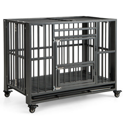 Pawly Foldable Metal Dog Crate — curated product gallery view 1