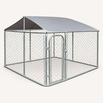 Pawly Covered Outdoor Dog Playpen – product view 2